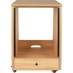 Gator Frameworks Meuble rack 12U pan incliné Elite Studio bois érable - Vue 1